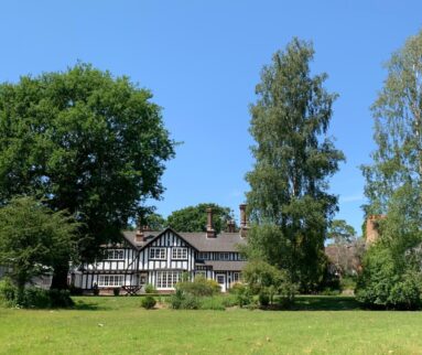 The grounds and building